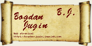 Bogdan Jugin vizit kartica